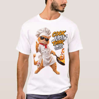 Camiseta Cocina Primero, Piensa Después
