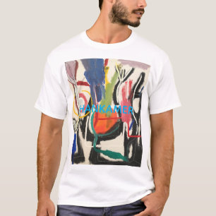 Camiseta Cocina Resumen Pintura Jeff Hankamer Artjunkhaus