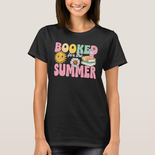 Camiseta Cocinado para el verano, verano de verano de lectu (Anverso)