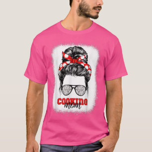 Camiseta Cocinando a la madre blanqueada Cocinero Hobby de 