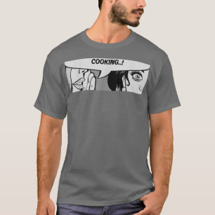 Camiseta Cocinando a las mujeres susurrando cómic de Cocine