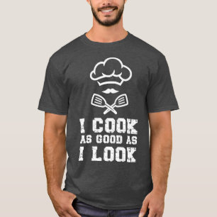 Camiseta Cocinando Cocina Cocinera Cocinera Cocinero Cocine