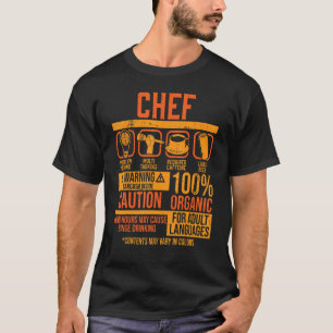 Camiseta Cocinando Cocinero Cocinero