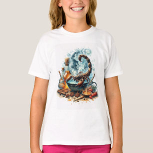 Camiseta Cocinando Feliz Escorpio