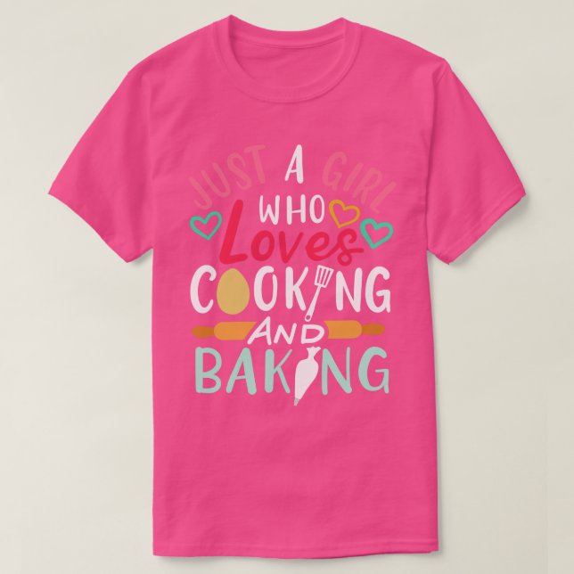 Camiseta Cocinar Baker Cook Baker (Diseño del anverso)