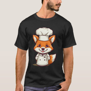Camiseta Cocinar Cocina De Restaurante Fox En El Chef Fox