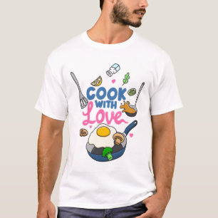 Camiseta Cocinar con amor