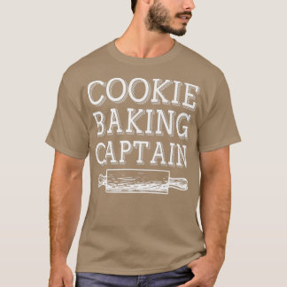 Camiseta Cocinar en hornear CapitánCocinar Gracioso