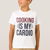 Cocinar es mi cardio" Funny Chef