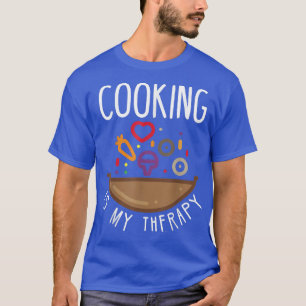 Camiseta Cocinar Es Mi Chef Terapéutico