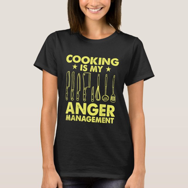 Camiseta Cocinar es mi regalo de chef divertido para la ges (Anverso)
