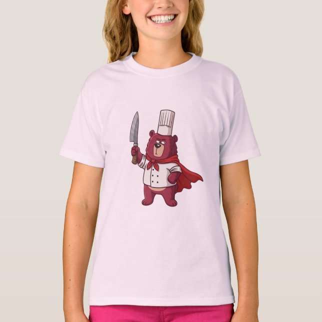 Camiseta Cocinar es mi superpoder (Anverso)