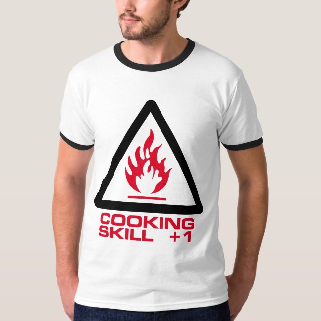Camiseta Cocinar habilidad +1 (Anverso)
