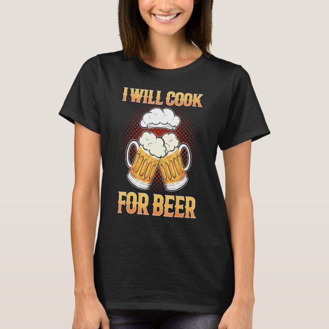 Camiseta Cocinaré La Cocina De Beer Chef (Anverso)