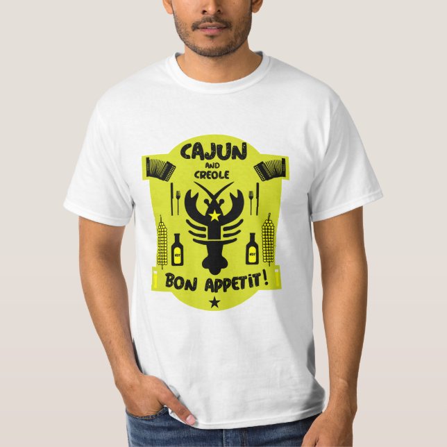 Camiseta Cocinas cajún y criollo (Anverso)