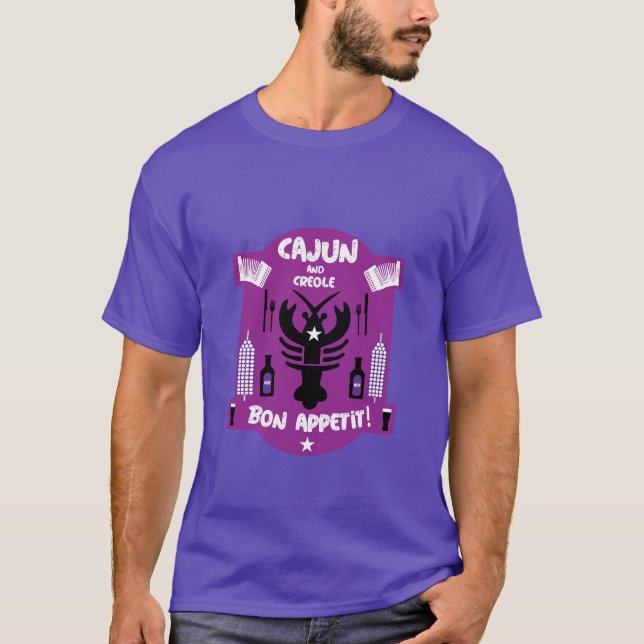 Camiseta Cocinas cajún y criollo (Anverso)
