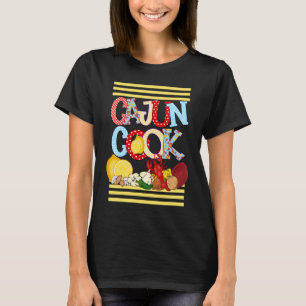 Camiseta Cocinero Cajún Langosta Chef Cangrejo de río Fiest