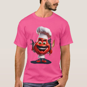 Camiseta Cocinero Chili Cocinero Kawaii Chili Pimentador Ca