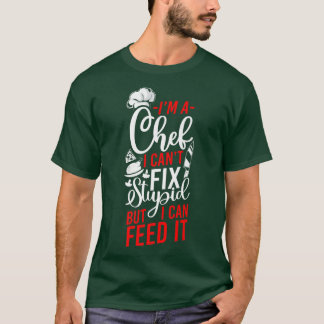 Camiseta cocinero cocinero chef 119