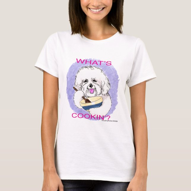 Camiseta Cocinero de Bichon (Anverso)