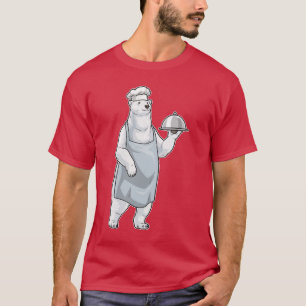 Camiseta Cocinero de oso polar Plato de servir Cocinar