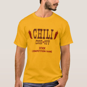 Camiseta Cocinero del chile de la competencia