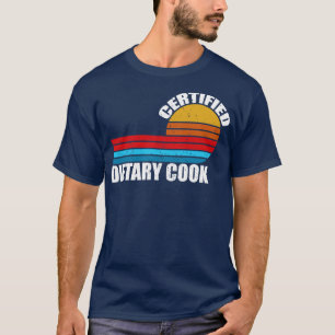 Camiseta Cocinero Dietético Certificado título de trabajo r