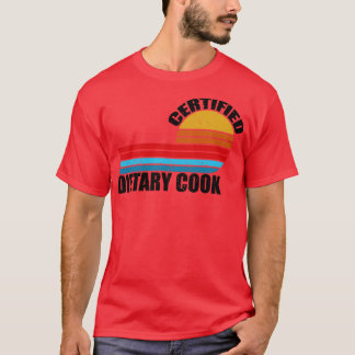 Camiseta Cocinero Dietético Certificado título de trabajo r