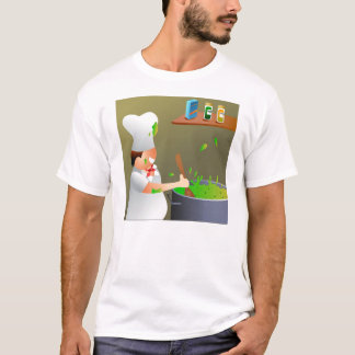 Camiseta Cocinero en el trabajo