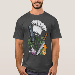 Camiseta cocinero en especias cocinero cocinero gorra motiv