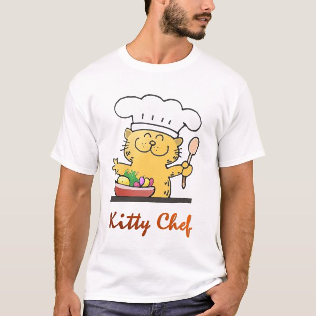 Camiseta Cocinero menor lindo lindo del cocinero el | del (Anverso)