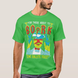 Camiseta Cocinero Sueco Forhose a punto de BORK retro diver