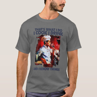 Camiseta Cocino, Bebí Y Sé Cosas, Aplicación De Cocina
