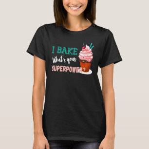 Camiseta Cocino cuál es tu panadero de superpoder
