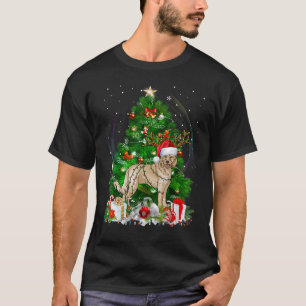Camiseta Cockapoo Árbol de Navidad Luz Pajama Perro Navidad