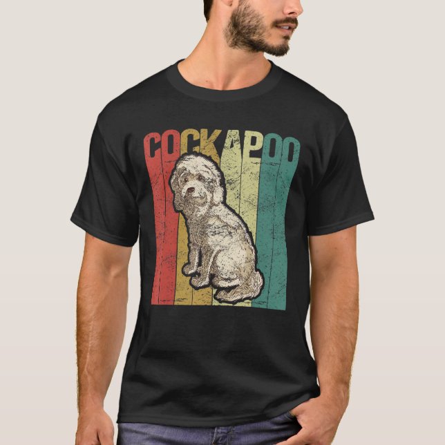 Camiseta Cockapoo Carne de perro Cockapoo Dueño de perro Co (Anverso)