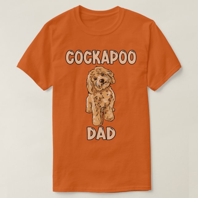 Camiseta Cockapoo Dad 1 (Diseño del anverso)