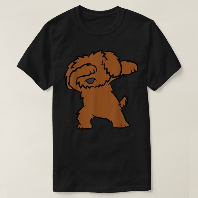 Camiseta Cockapoo Dog Dabbing Cute Dabbing Cockapoo  (Diseño del anverso)