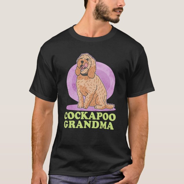 Camiseta Cockapoo Grandma Spoodle Dog Owner Cockapoo (Anverso)