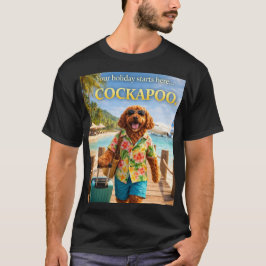 Camiseta Cockapoo Holiday Shirt | Funny Summer Dog Gift
