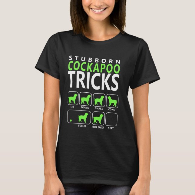 Camiseta Cockapoo Hoodie Cockapoo Tee (Anverso)