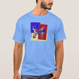 Camiseta Cockapoo Mascota lindo perro Silhouette RYB TriCol