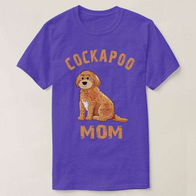Camiseta Cockapoo Mom (Diseño del anverso)