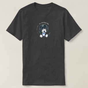 Camiseta Cockapoo Parti negro IAAM SM
