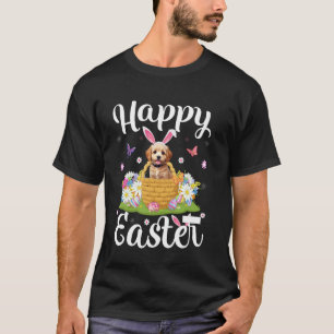 Camiseta Cockapoo Perro Feliz Pascua de Resurrección Caza d