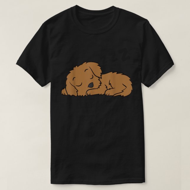 Camiseta Cockapoo Perro Pajama Gracioso Dormido Cockapoo (Diseño del anverso)