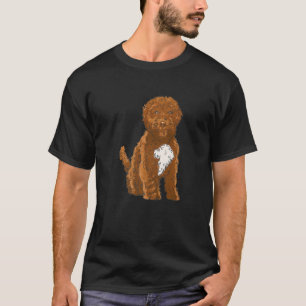 Camiseta Cockapoo Perro Poodle Realista Cockapoo Animal Art