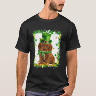 Camiseta Cockapoo Perro St Patricks Día Irlandés Shamrock B