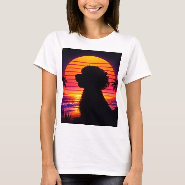 Camiseta Cockapoo - Regalo Retro para Amantes de P (Anverso)