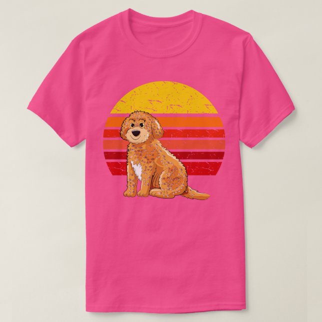 Camiseta Cockapoo retro (Diseño del anverso)